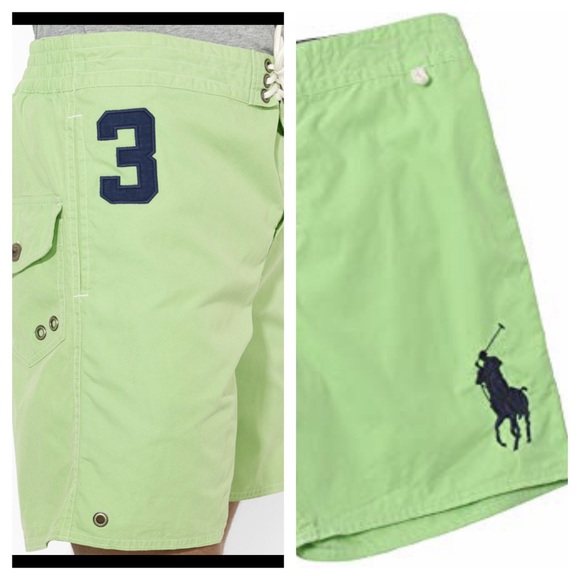 Polo Ralph Lauren Men’s Big Pony Swim Trunks Large - Picture 8 of 8